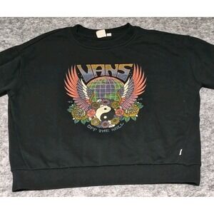 Vans‎ Off the Wall 1966 Graphic Long Sleeve Shirt Black